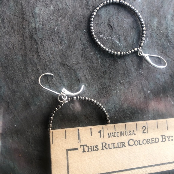 Dangle beaded circles - Picture 3 of 3